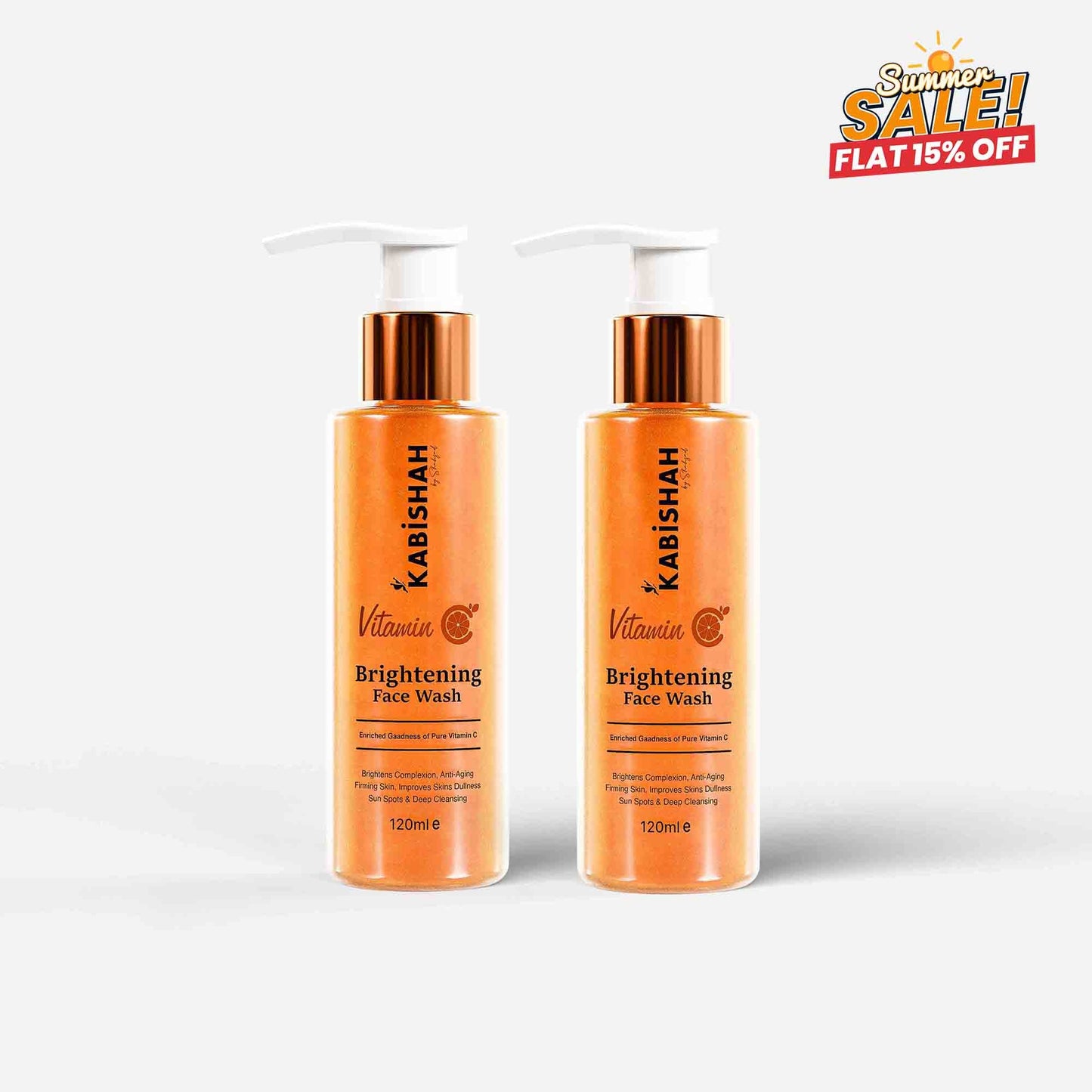 Vit C Brightening Face Wash Double Pack by GEN-1